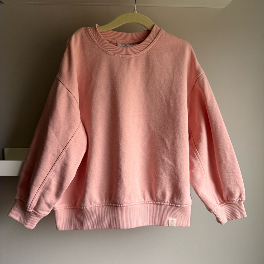 Zara girls sweatshirt 6T GUC